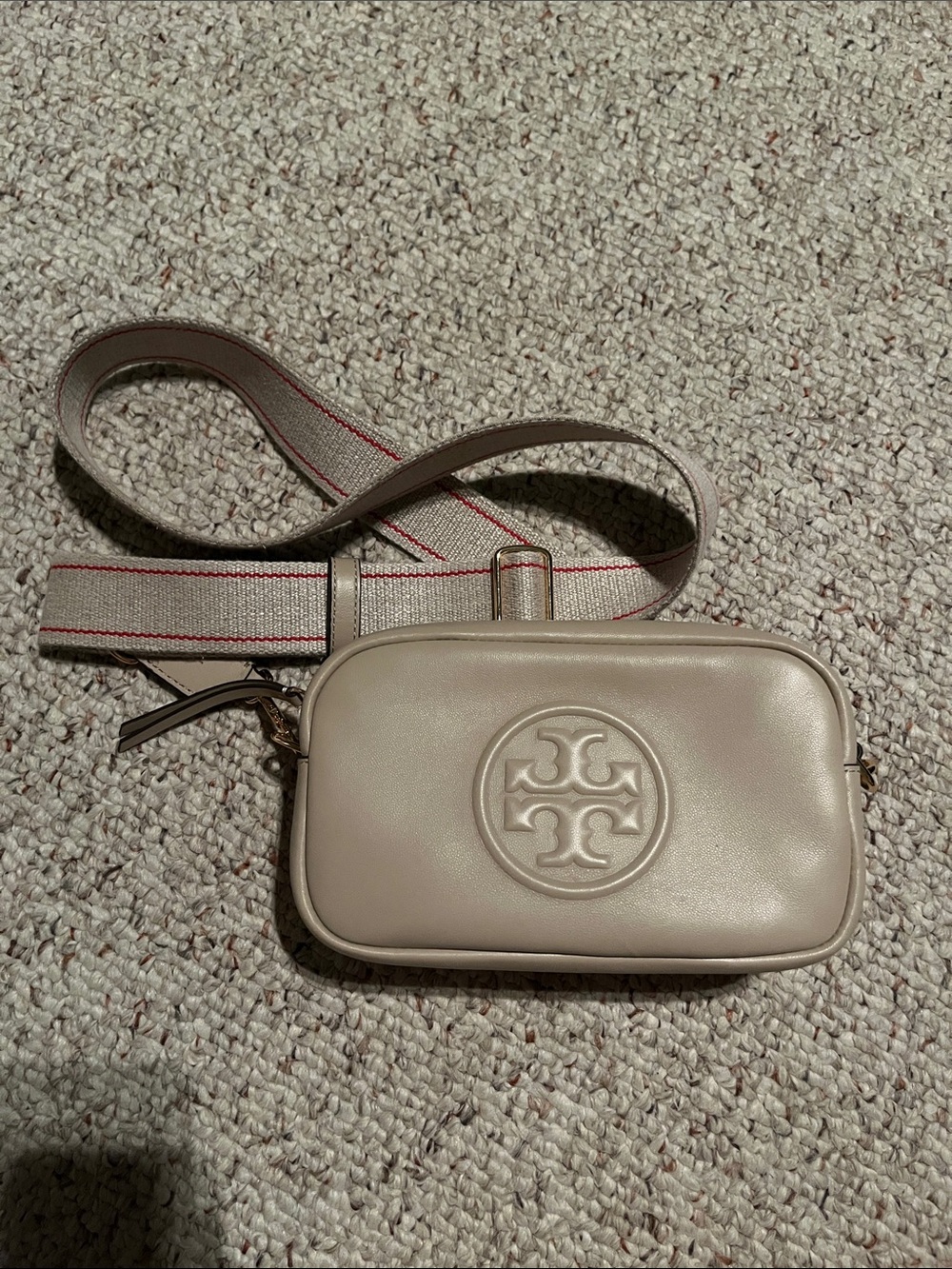 Tory Burch Mini Miller Soft Leather Crossbody Bag